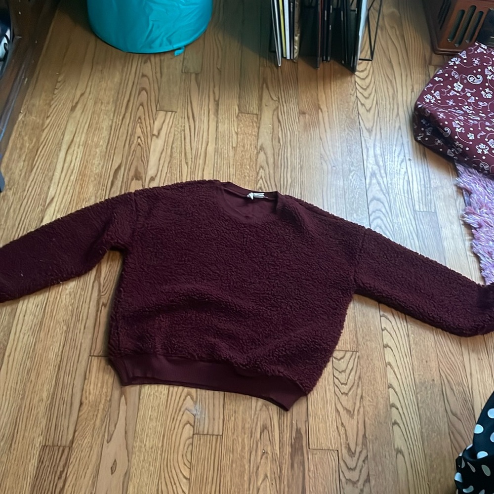 Sweater size medium maroon